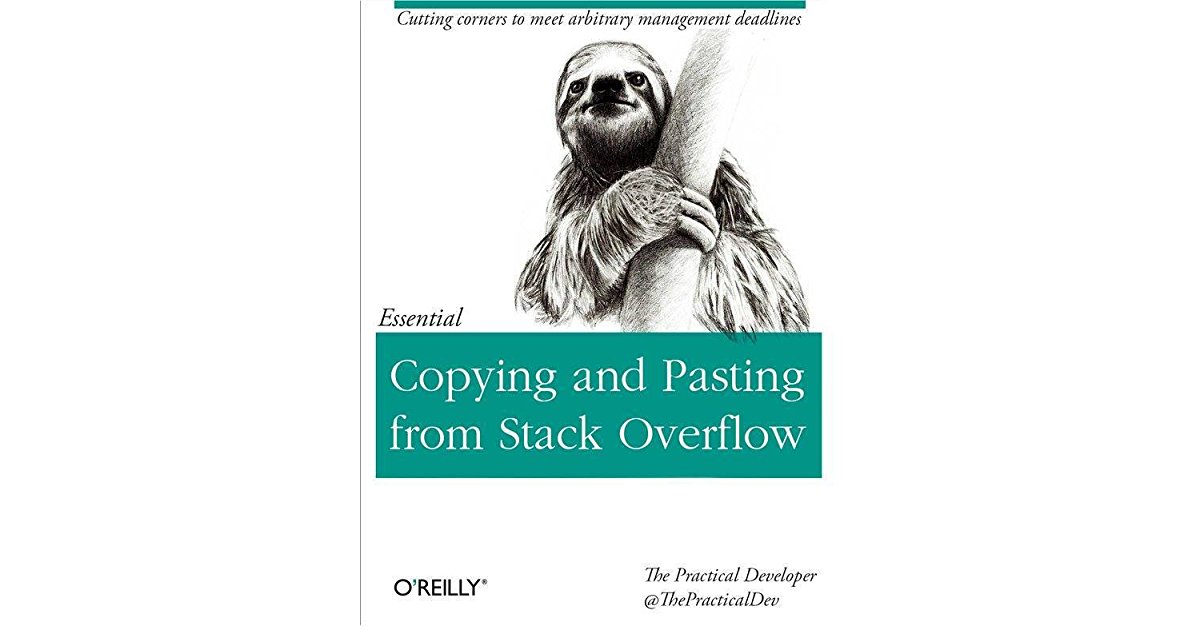 Copying and Pasting from Stack Overflow